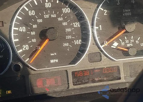 2004 BMW 330Ci из США, поврежденный, VIN WBABW53474PL47371